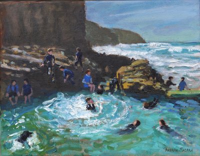Piscina di Chapel Rock, Perranporth, Cornovaglia da Unbekannt Unbekannt